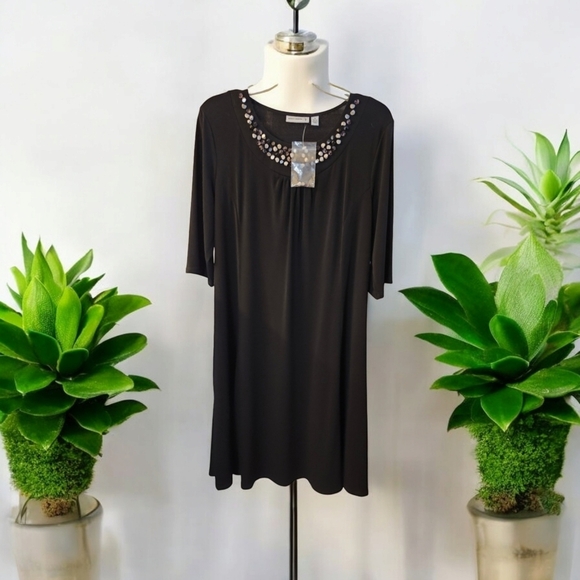 Susan Graver Dresses & Skirts - NWT Black Dress